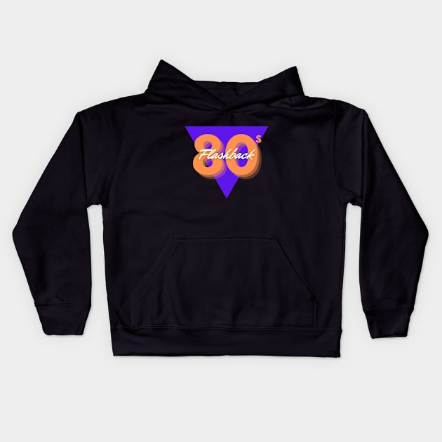 80s Kids Hoodie by attire zone